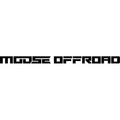 Moose Racing Decal - S20 - Moose Trailer - Black 4320-2213