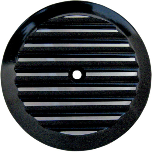 Joker Machine Billet Air Cleaner Insert - Finned - Black 02-21Tc