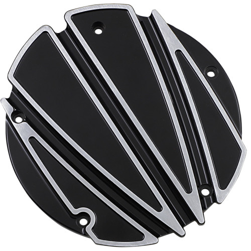 Covingtons Derby Cover - Ripper - 5 Hole - Black - Touring/Trike C1875-B
