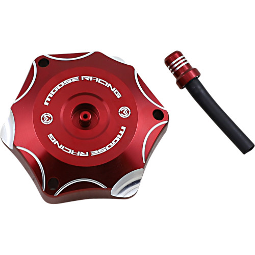 Moose Offroad T03-1132R Cap Gas Alum Hon/Rd