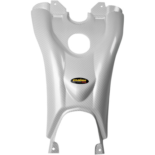 Maier Tank Cover - Yfm700R - White Carbon Fiber 19003-31