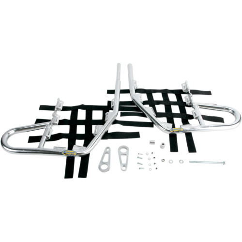 Motorsport Products Nerf Bars - Raptor 660 - Silver 81-3201 Motorsport Products Nerf Bars - Raptor 660 - Silver 81-3201