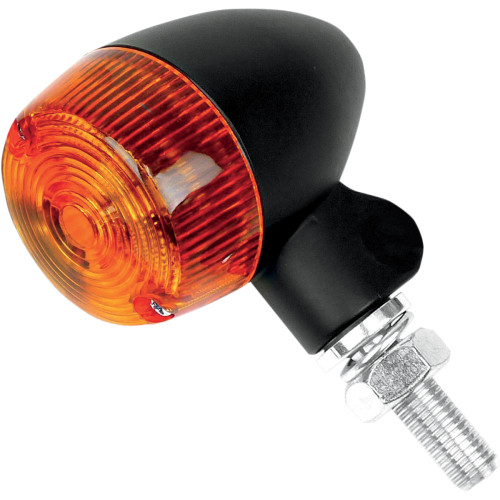K&S Technologies Marker Light - Single Filament - Black/Amber - Style 1 25-8320Bk K&S Technologies Marker Light - Single Filament - Black/Amber - Style 1 25-8320Bk