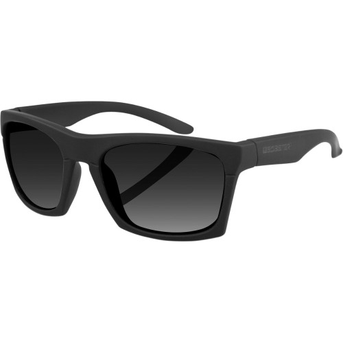 Bobster Capone Sunglasses - Matte Black - Smoke Ecap001