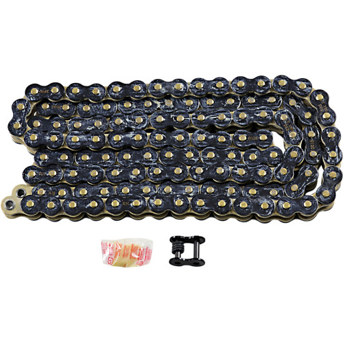 Rk 525 Max X - Drive Chain - 120 Links - Black & Gold 525Maxx-120-Bg