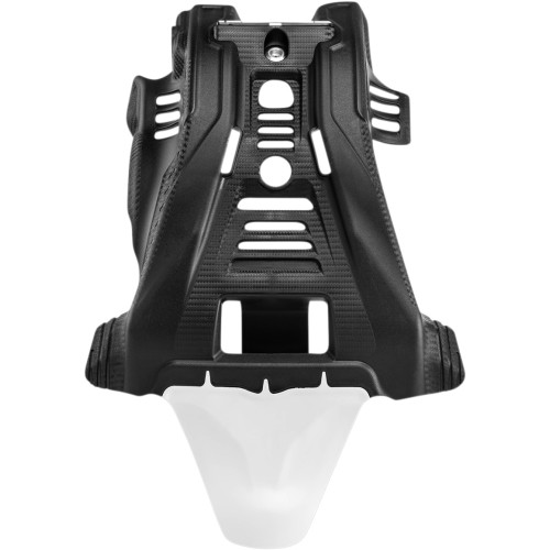 Acerbis Skid Plate - Black/White - Yamaha - Yz 125 2780601007 Acerbis Skid Plate - Black/White - Yamaha - Yz 125 2780601007