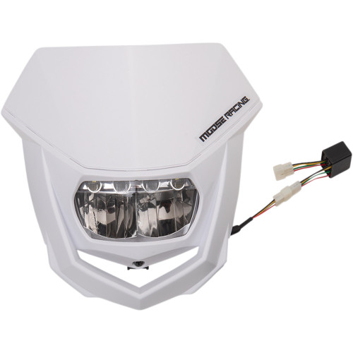 Moose Offroad 8667100008 Headlight Halo Mse Wh