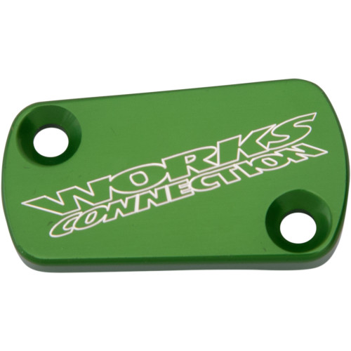 Works Connection Clutch Cover - Green 21-153 Works Connection Clutch Cover - Green 21-153