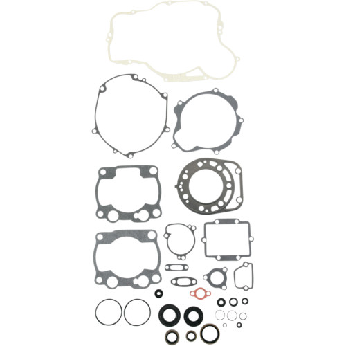 Moose Racing Motor Gasket Kit With Oil Seal - Kawasaki 811455Mse