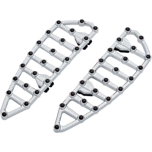 Arlen Ness Mx Driver Floorboards - Chrome 06-890 Arlen Ness Mx Driver Floorboards - Chrome 06-890