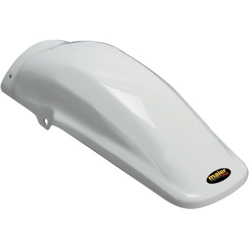 Maier Mx Style Rear Fender - White 123051 Maier Mx Style Rear Fender - White 123051