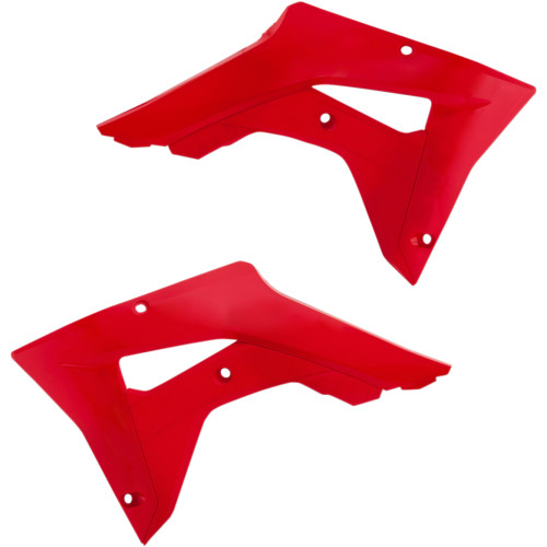 Acerbis Radiator Shrouds - Red 2645450227