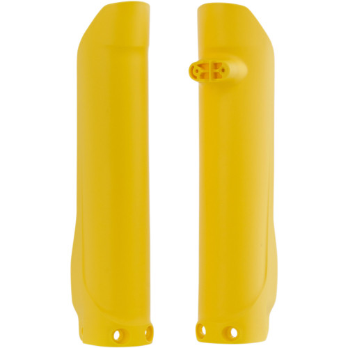 Acerbis Lower Fork Covers For Inverted Forks - Yellow 2470680005