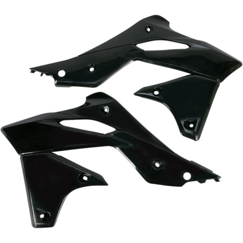 Acerbis Radiator Shrouds - Black 2314160001