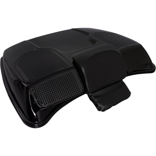 Saddle Tramp Tour-Pak Lid - Black - Flh/Flt Bc-Tp6914U Saddle Tramp Tour-Pak Lid - Black - Flh/Flt Bc-Tp6914U