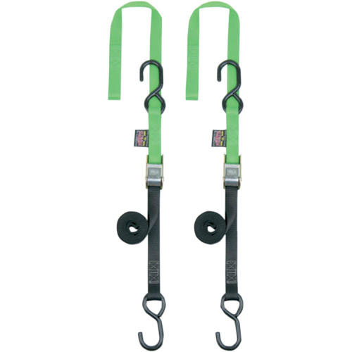 Powertye Mfg. Soft-Tye Tie-Downs - 1" X 5-1/2' - Green 23625