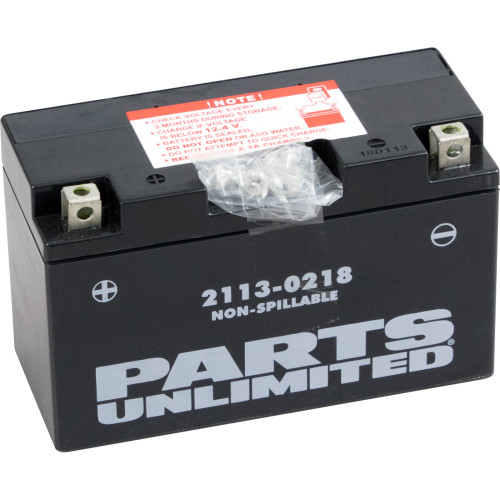 Parts Unlimited Agm Battery - Yt7B-Bs