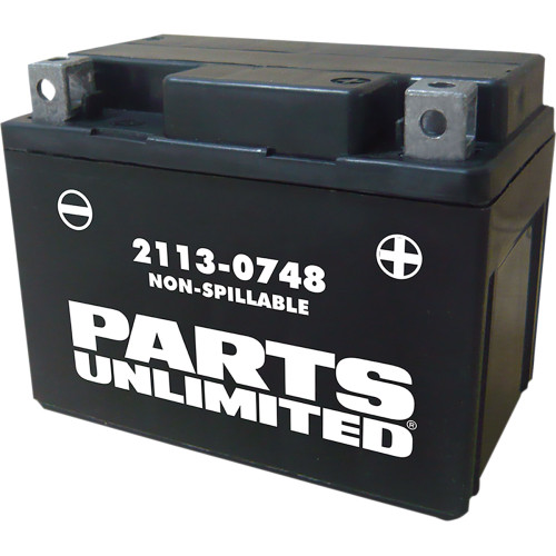 Parts Unlimited Agm Battery - Ytx4L Parts Unlimited Agm Battery - Ytx4L