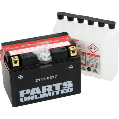 Parts Unlimited Agm Battery - Ytz14S-Bs Parts Unlimited Agm Battery - Ytz14S-Bs