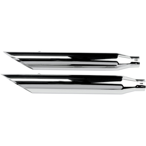 Khrome Werks 3" Hp-Plus Slip-On Mufflers - Slashcut 202350 Khrome Werks 3" Hp-Plus Slip-On Mufflers - Slashcut 202350