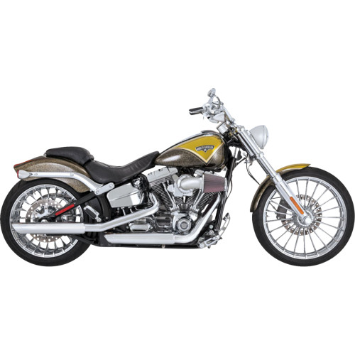 Vance & Hines 3" Twin Slash Slip-On Muffler - Chrome 16335 Vance & Hines 3" Twin Slash Slip-On Muffler - Chrome 16335