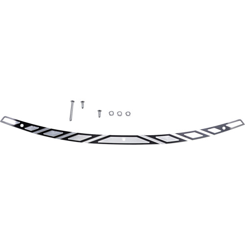 Klock Werks Windshield Trim - Aztec - Black Contrast Kww-01-0359
