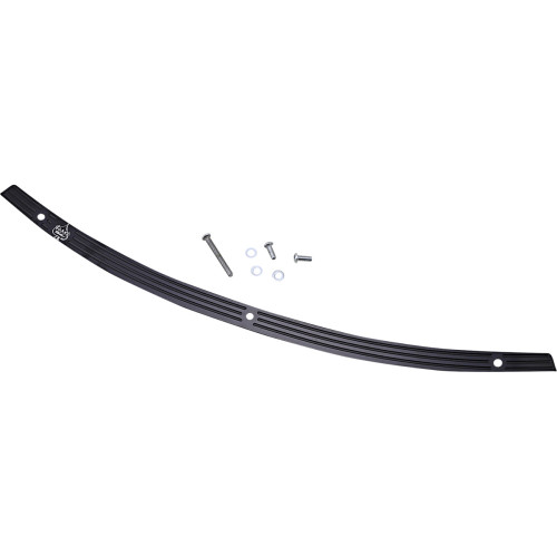 Klock Werks Windshield Trim - Kerf - Black W Contrast Logo Kww-01-0576