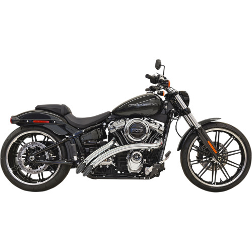 Bassani Xhaust Radial Sweepers Exhaust System - Chrome 1S21F