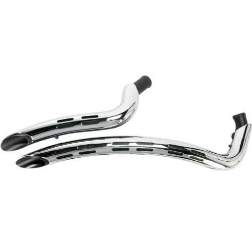 Bassani Xhaust Sweeper Exhaust - Black/Chrome 1Sd2F Bassani Xhaust Sweeper Exhaust - Black/Chrome 1Sd2F