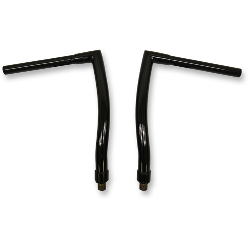 Todd'S Cycle Handlebar - Strip - Fxs - 1-1/4" - 14" Rise - Oem Top Tree - Black 0601-2554 Todd'S Cycle Handlebar - Strip - Fxs - 1-1/4" - 14" Rise - Oem Top Tree - Black 0601-2554