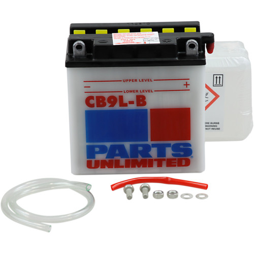 Parts Unlimited Battery - Yb9L-B Parts Unlimited Battery - Yb9L-B