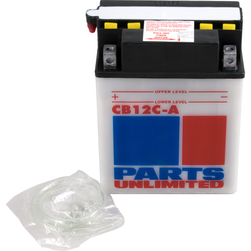 Parts Unlimited Battery - Yb12C-A Parts Unlimited Battery - Yb12C-A