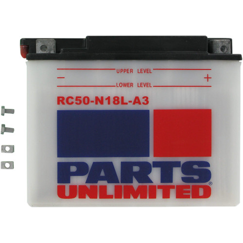 Parts Unlimited Battery - Rc50-N18L-A3 Parts Unlimited Battery - Rc50-N18L-A3