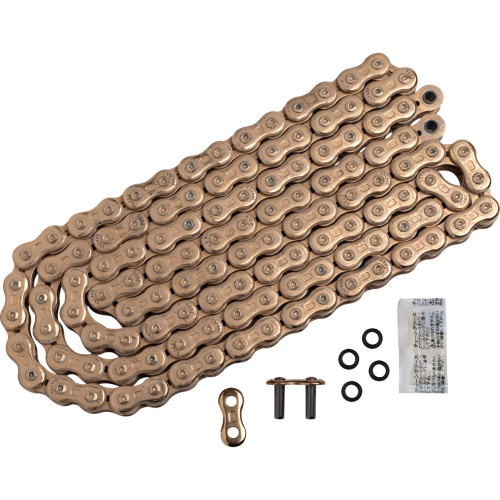 Threed 520 Z - Drive Chain - 120 Links - Gold 520Z3D-120G Threed 520 Z - Drive Chain - 120 Links - Gold 520Z3D-120G