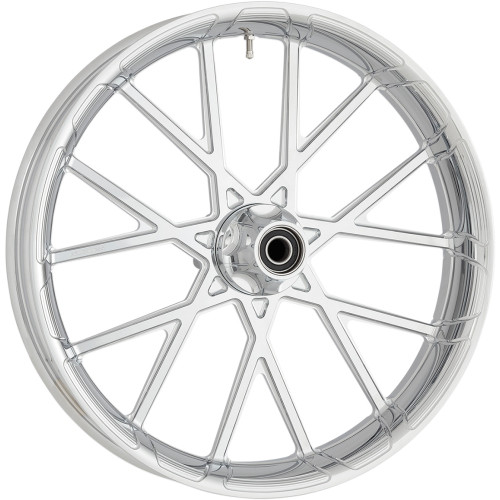 Arlen Ness Wheel - Procross - Front - Dual Disc/Without Abs - Chrome - 21X3.5 10102-204-6000 Arlen Ness Wheel - Procross - Front - Dual Disc/Without Abs - Chrome - 21X3.5 10102-204-6000