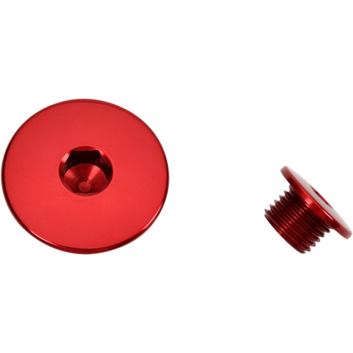 Works Connection Engine Timing Plug - Red - Suzuki 24-525 Works Connection Engine Timing Plug - Red - Suzuki 24-525