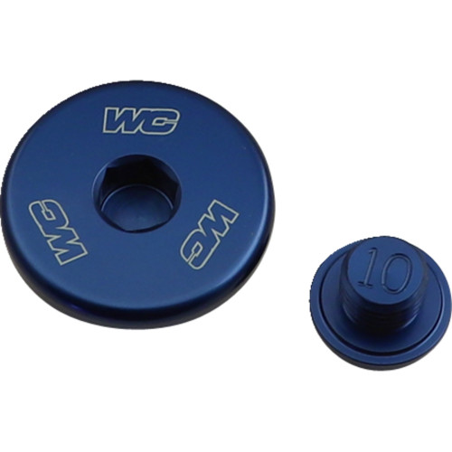 Works Connection Engine Timing Plug - Blue - Kawasaki 24-543 Works Connection Engine Timing Plug - Blue - Kawasaki 24-543