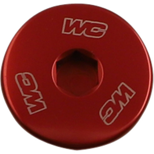 Works Connection Engine Plug - Red - Honda 24-492 Works Connection Engine Plug - Red - Honda 24-492