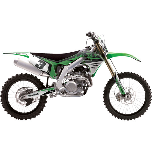Factory Effex Evo 19 Graphic Kit - Kawasaki - Kx 450 F 25-01136 Factory Effex Evo 19 Graphic Kit - Kawasaki - Kx 450 F 25-01136