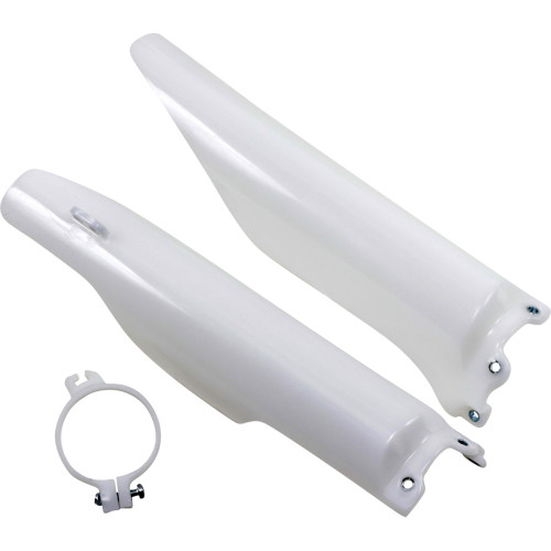 Ufo Ka03760280 Fork Guards Kx125/250 Wht