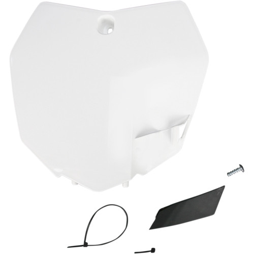 Ufo Kt04051#047 Plate # Ktm Sx 13 Wht