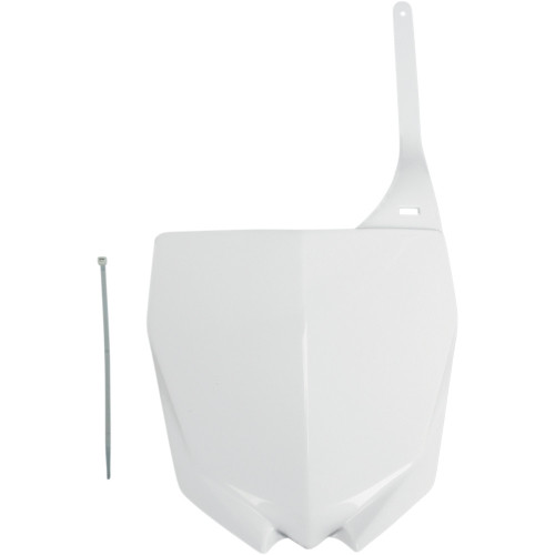 Ufo Ya04813-046 Plate # Yzf '10 Wht