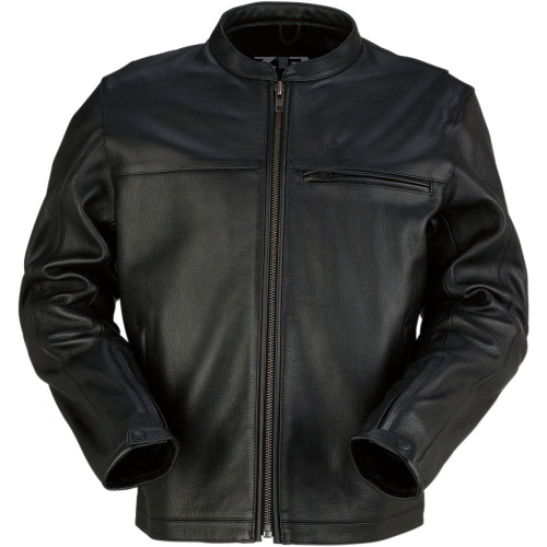 Z1R Jckt Lthr Munition Blk 2X