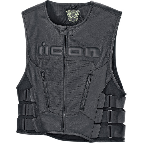 Icon Regulator D3O Vest - Black - S/M Icon Regulator D3O Vest - Black - S/M
