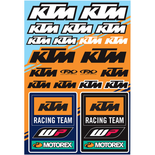 Factory Effex 22-68532 Decal Kit Univ Ktm Racing