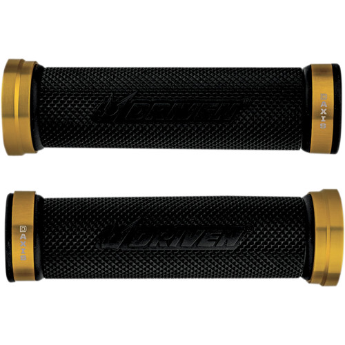 Driven Racing Grips - D-Axis - Gold/Black Dxg-Gd