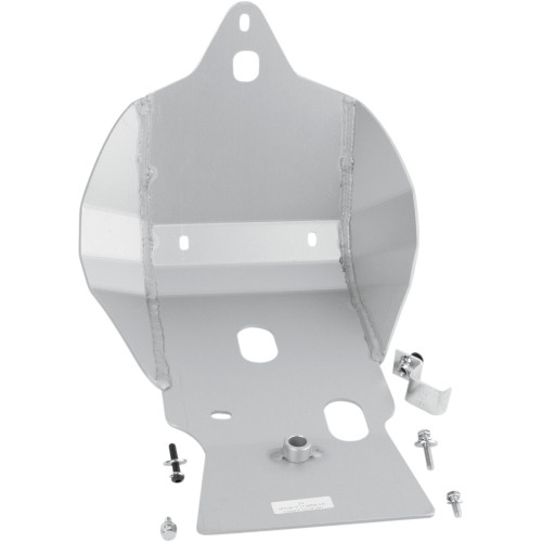 Moose Racing Skid Plate - Silver - Yamaha - Yz 250 F 271