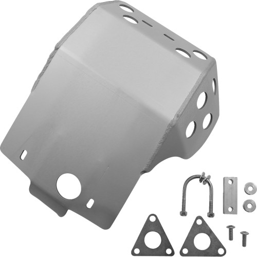 Moose Racing Skid Plate - Silver - Kawasaki - Klr 650 338 Moose Racing Skid Plate - Silver - Kawasaki - Klr 650 338