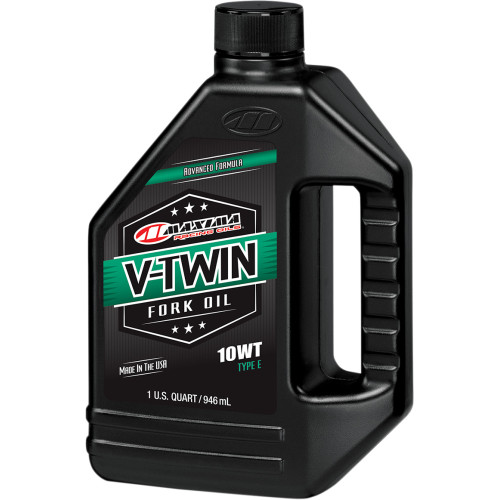 Maxima Racing Oil V-Twin Fork Oil - 10Wt - 1 U.S. Quart 50-02901