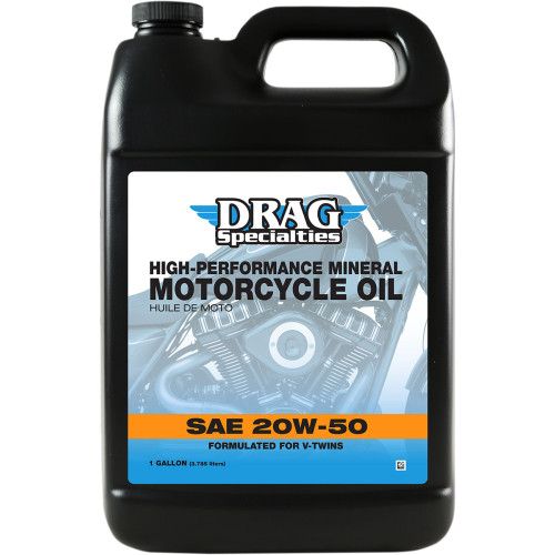 Drag Specialties Oil Engine Oil 20W-50 - 1 U.S. Gal.